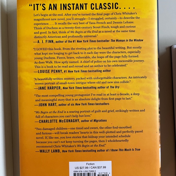 Chris Whitaker Book Set - Picture 2 of 3